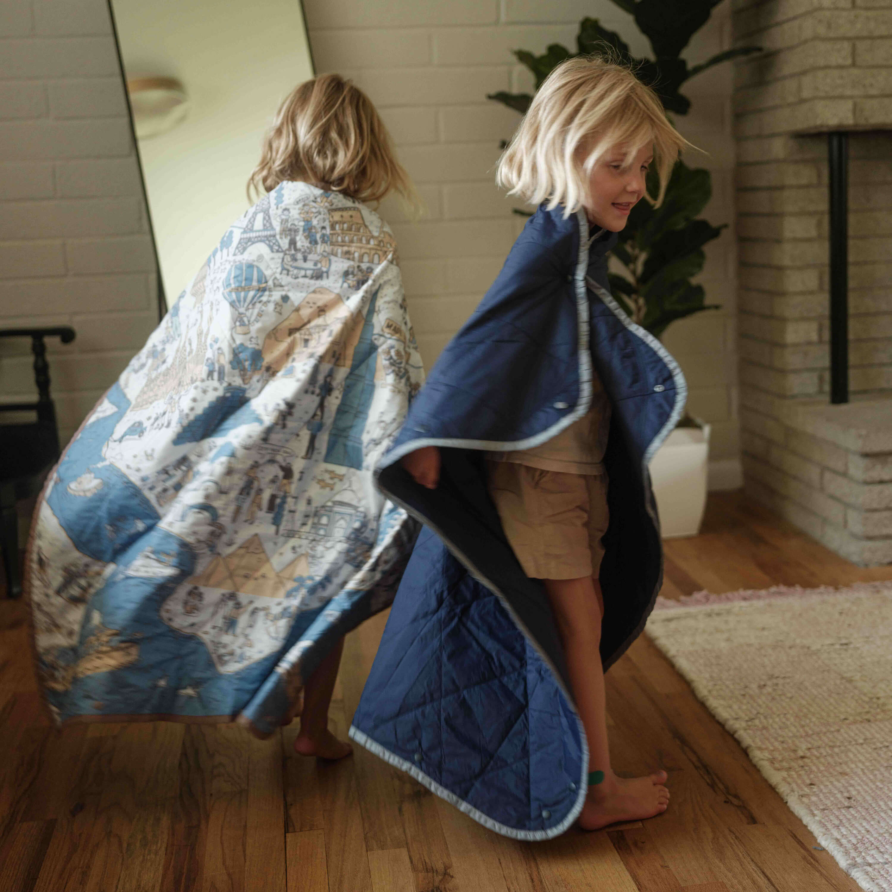 UltraPak™ MINI Kids Blanket - Packable & Insulated | Blue