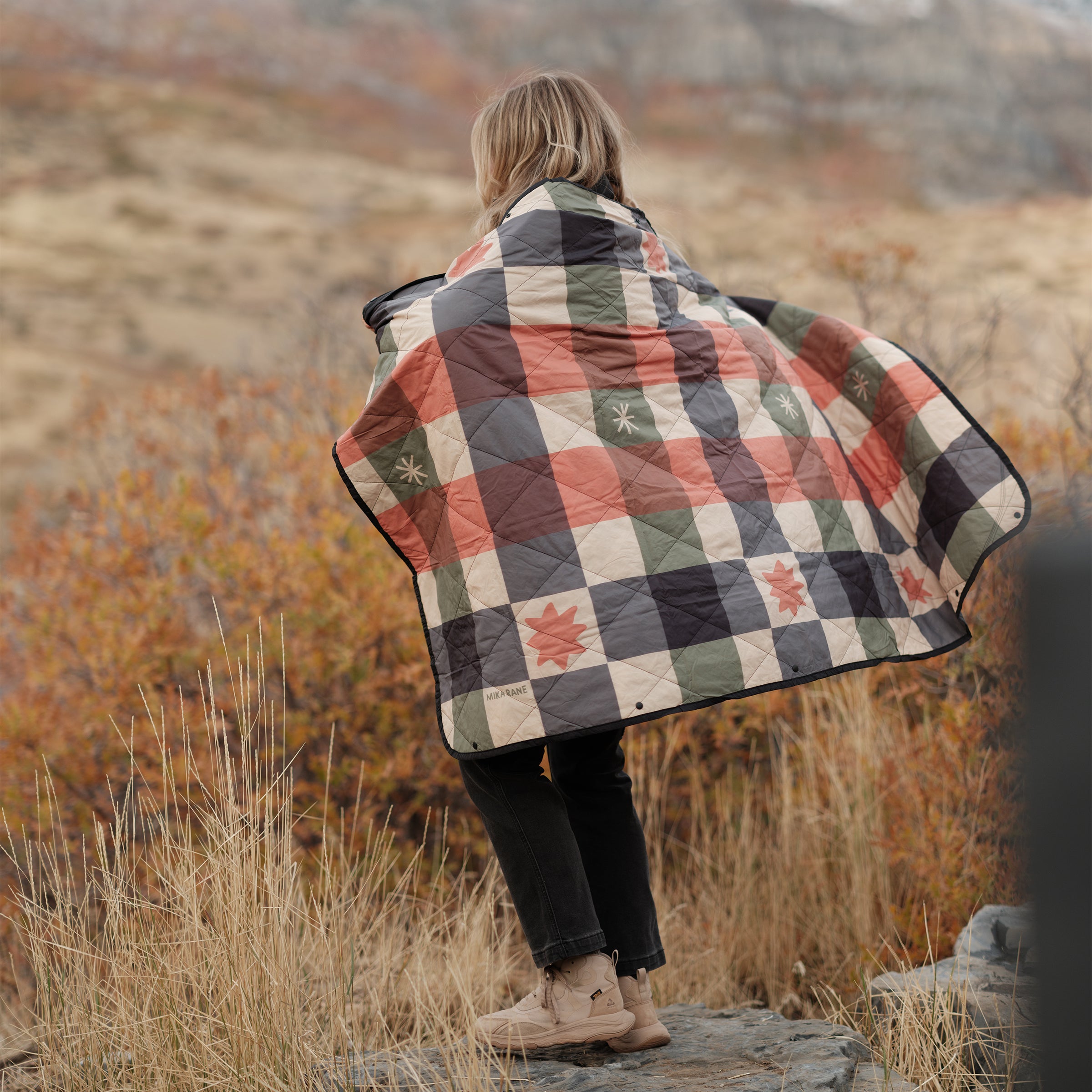 UltraPak™ Blanket - Packable & Puffy | Plaid